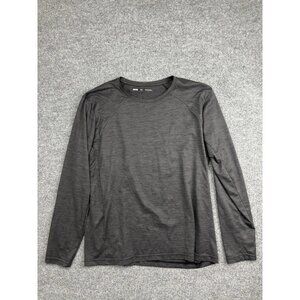 REI Co-op Shirt Mens Large Gray Long Sleeve Performance Athletic Hiking Top
